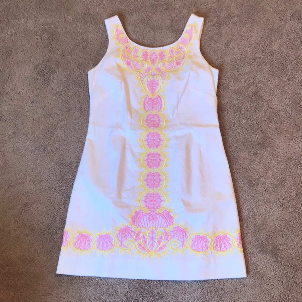 Lily Pulitzer White Dress - Picture 1 of 6